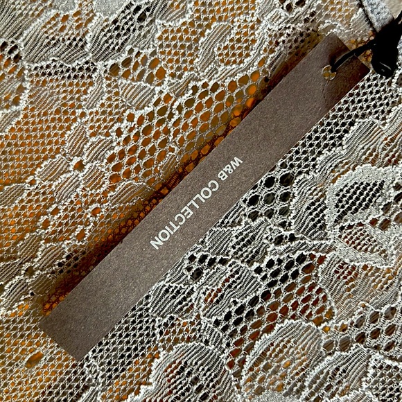 ZARA W&B Collection Soft Lace Top - Picture 3 of 4